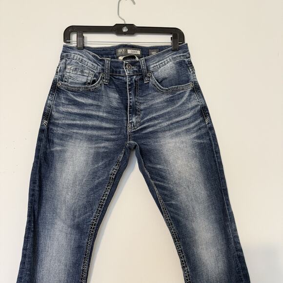 BKE Jake Straight Leg Jeans Men’s Size 30S Blue Medium Wash Classic Denim - Picture 2 of 10